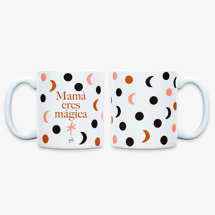 Taza UO - "Mamá, eres mágica" 🌙⭐