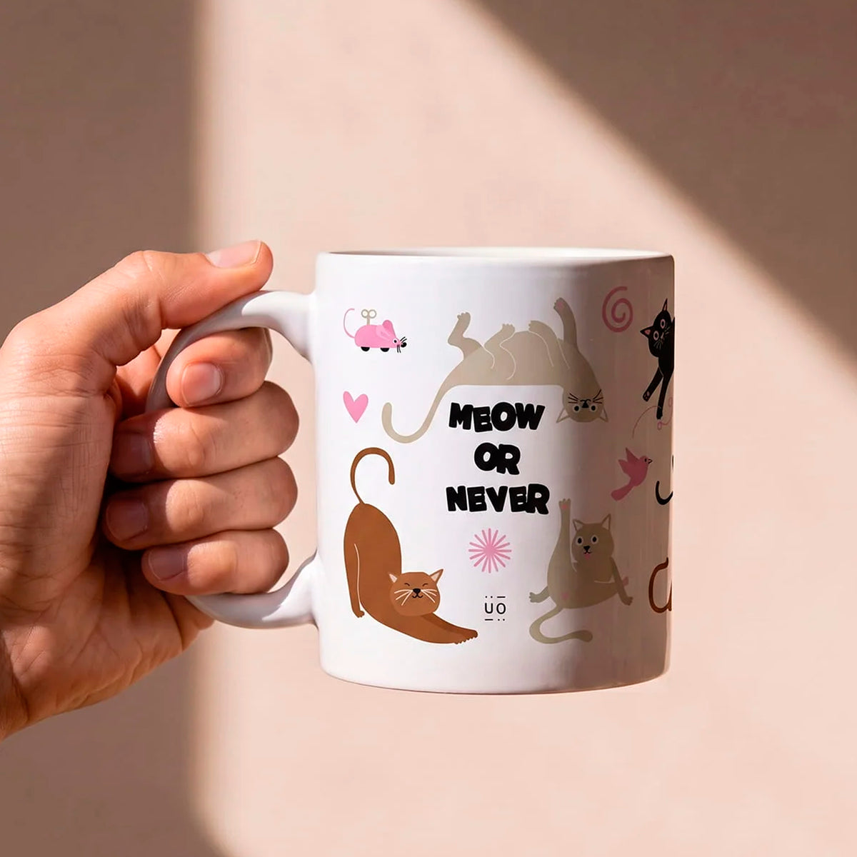 Taza UO - "Meow or never" 🐱