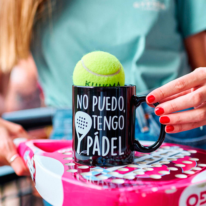 Taza - "No puedo, tengo pádel"