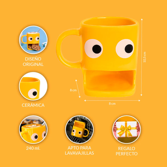 Taza - Ojos Amarillo 👀