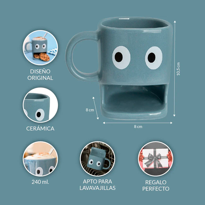 Taza - Ojos Azul 👀