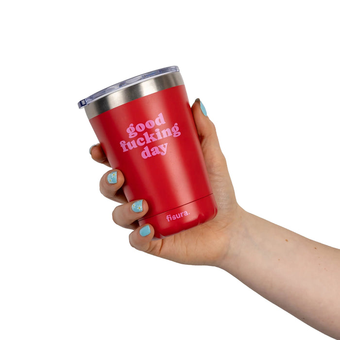 Vaso termo - "Good fucking day"