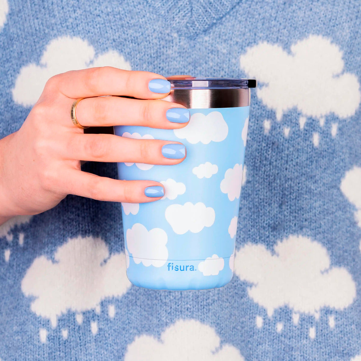 Vaso termo Fisura - Nubes ☁️