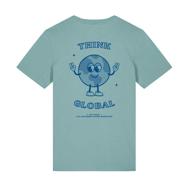 Camiseta - "Think Global" 🌍
