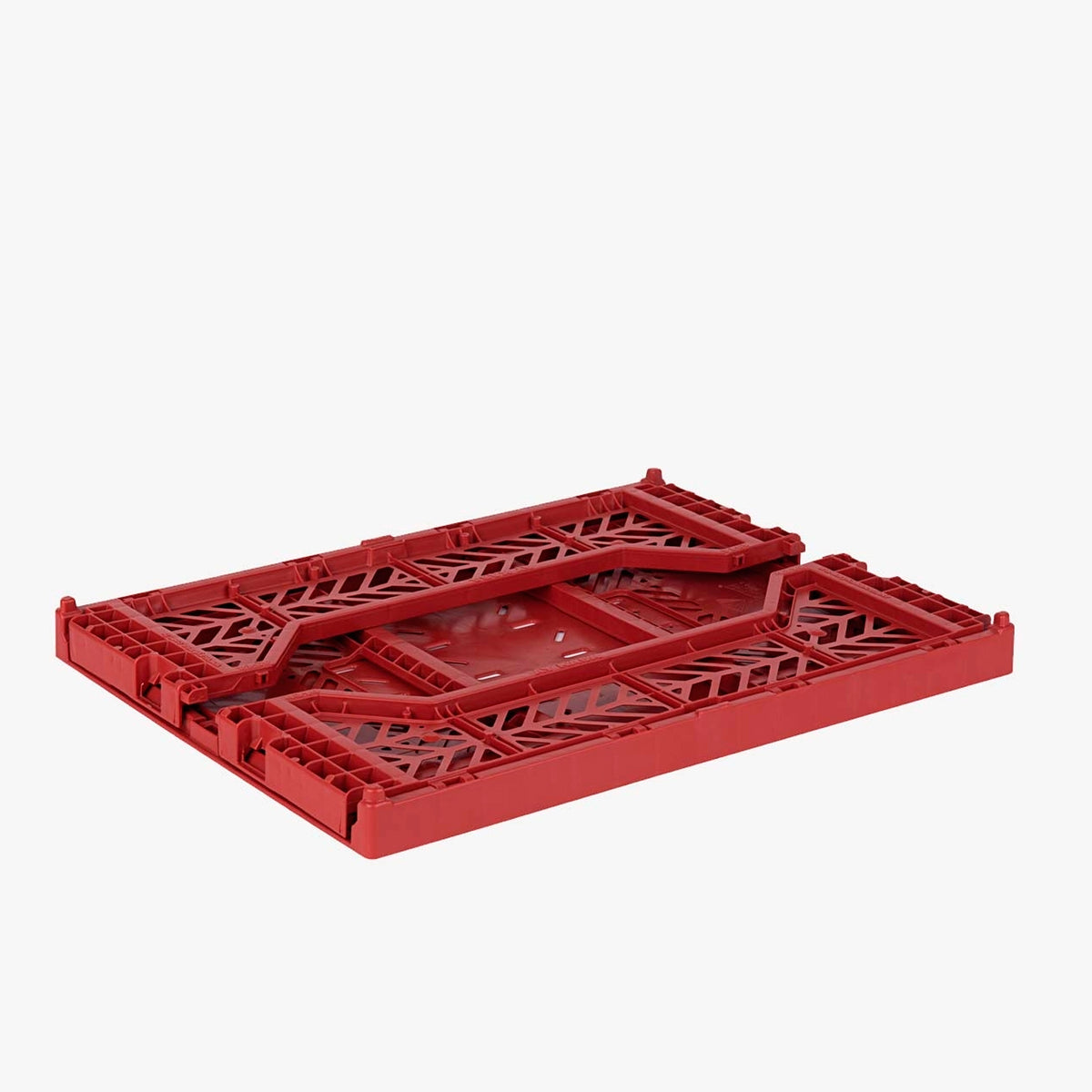 Caja plegable grande - Tile Red