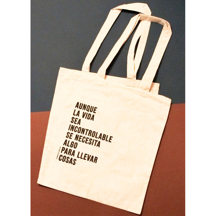 Tote bag - "Algo Para Llevar Cosas"