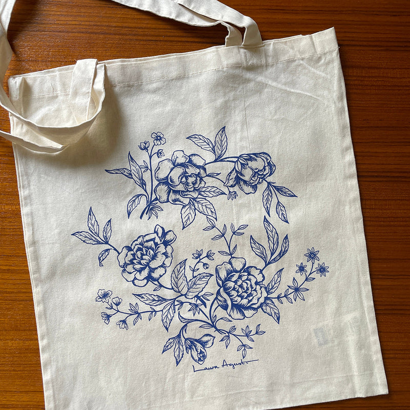 Tote bag - "Blue Scent" de Laura Agustí