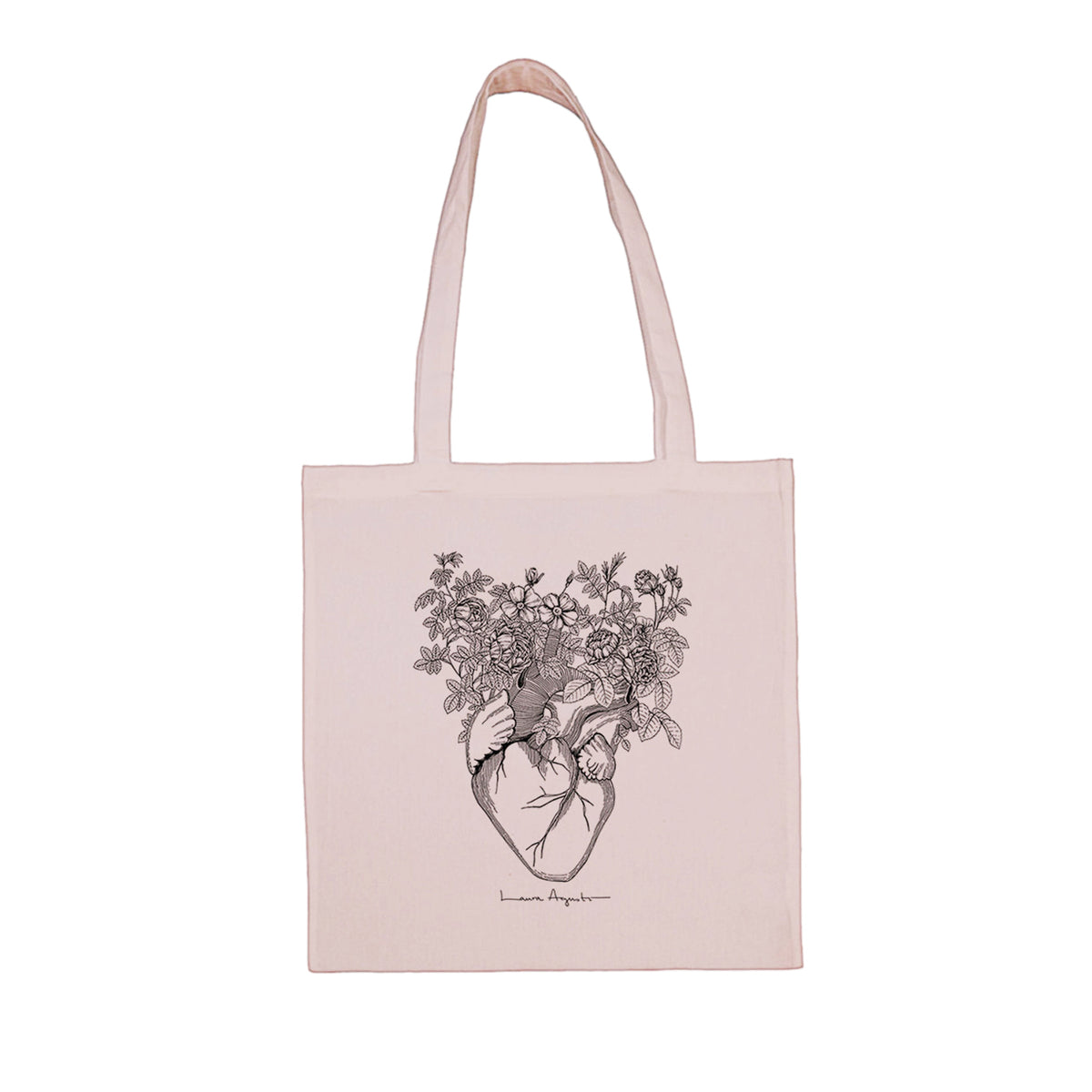 Tote bag - "Nude Heart" de Laura Agustí