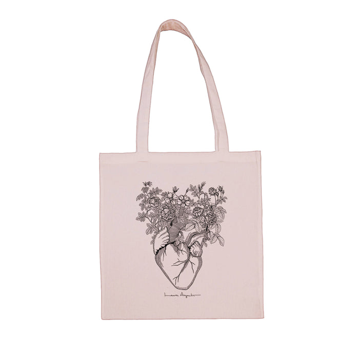 Tote bag - "Nude Heart" de Laura Agustí