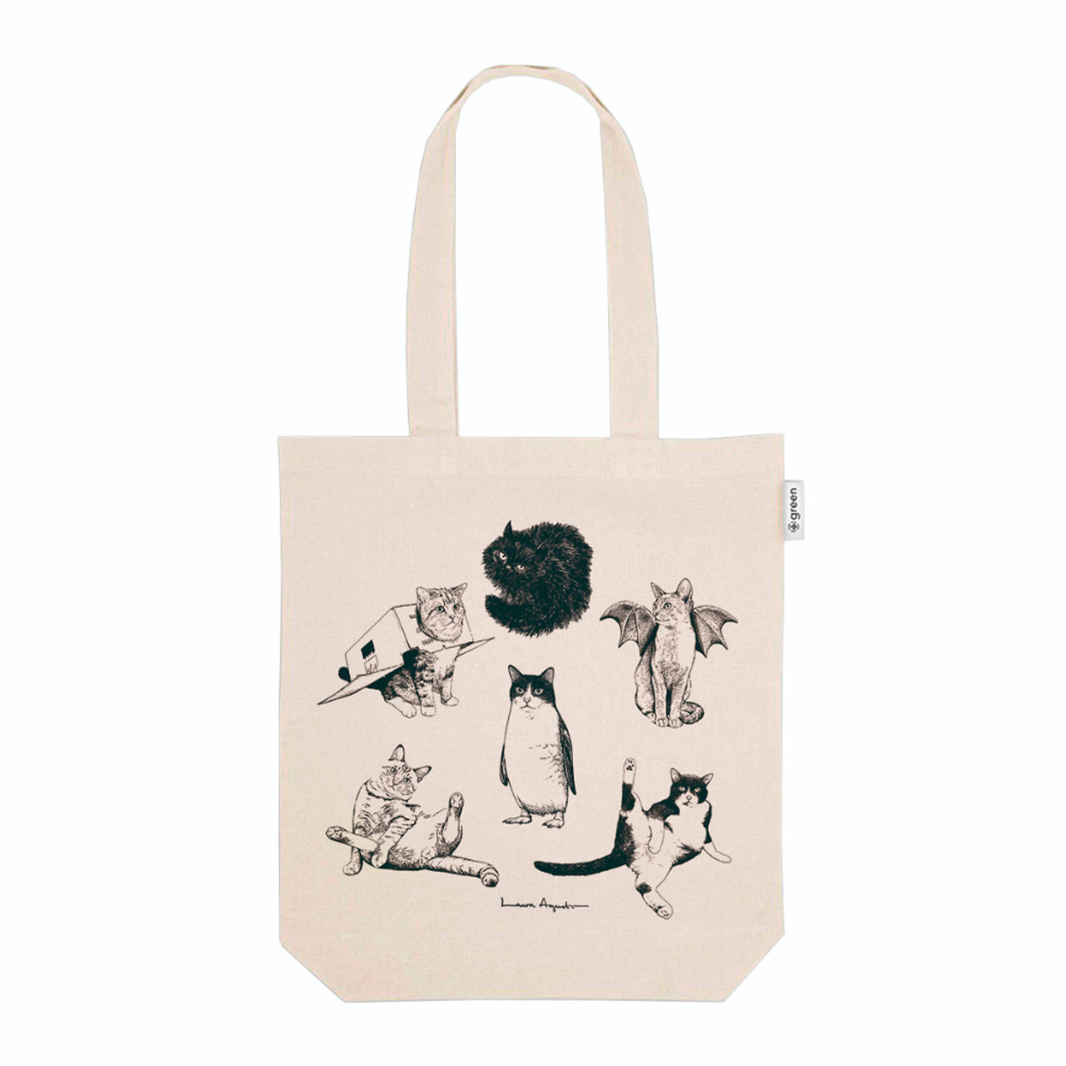 Tote bag - "Some Cats" de Laura Agustí