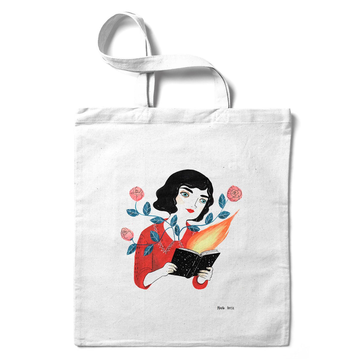 Tote bag - "Lectora” de María Hesse