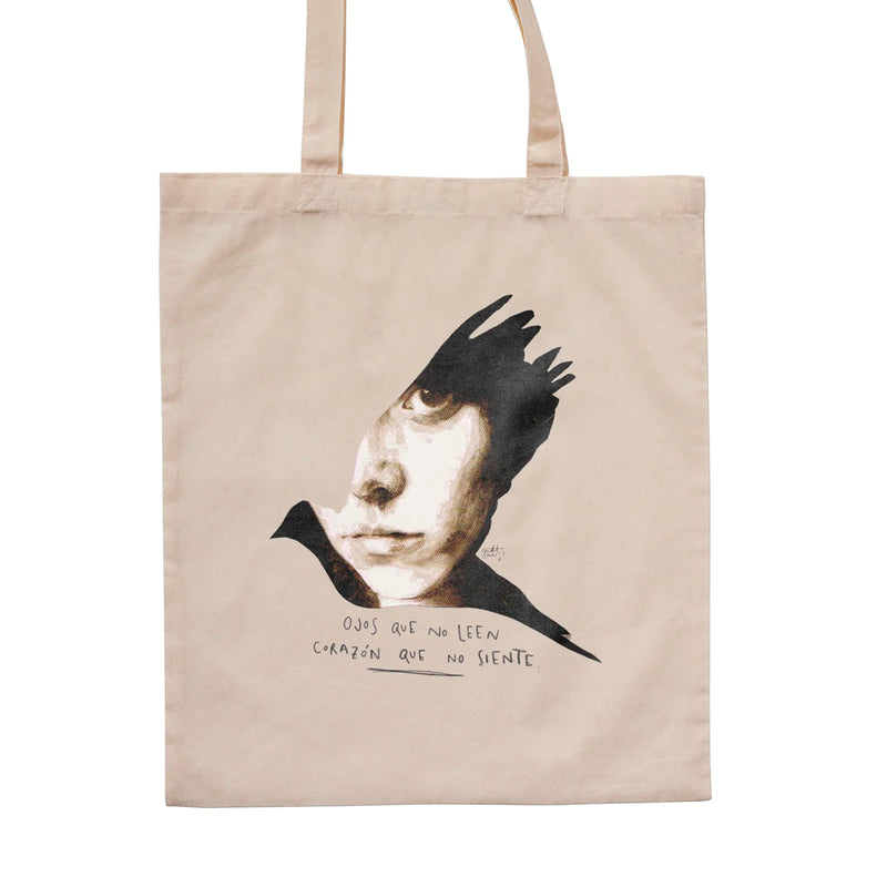 Tote bag - "Ojos que no leen" de Judit Miau