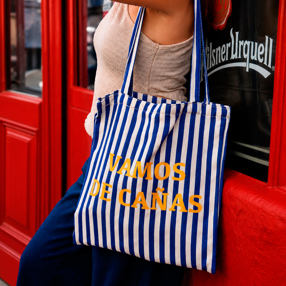 Tote bag - "Vamos de cañas" 🍺
