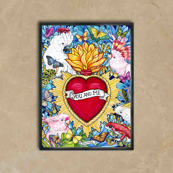 Print de El dios de los tres A3 - "Tú y yo"