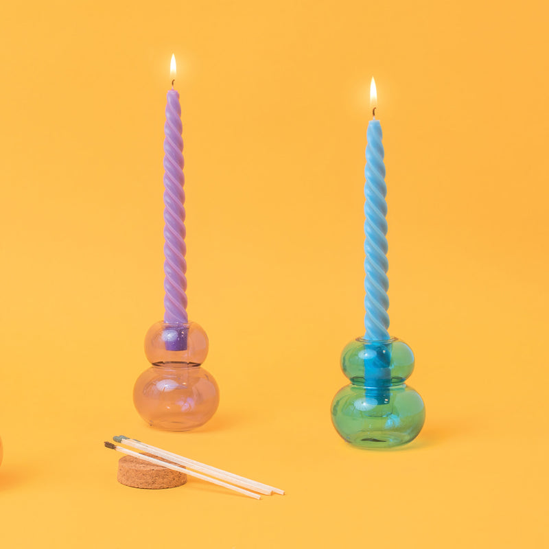 Pack 2 velas Paddywax - Azul
