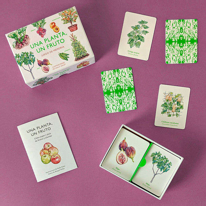Juego de memoria - "Una planta, un fruto" 🌳🍎