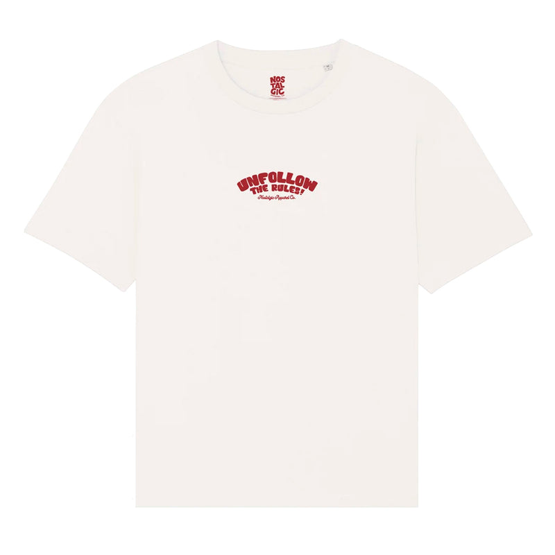 Camiseta Nostalgic Apparel - "Unfollow the Rules"