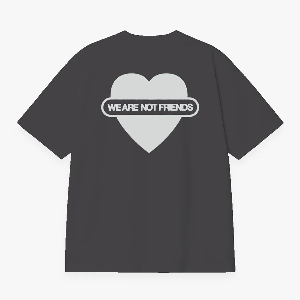 Camiseta We Are Not Friends - Union Love Antra Boxy