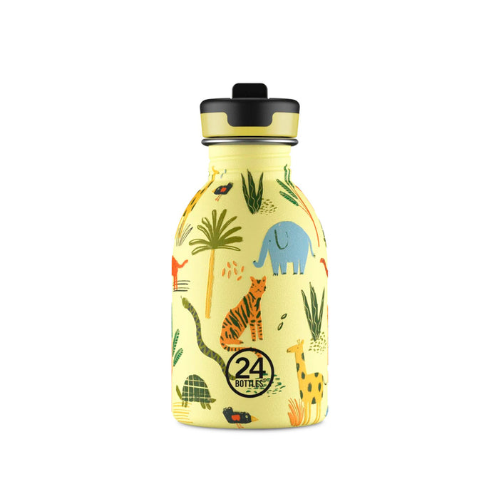 Botella de acero inoxidable 250 ml 24Bottles - Urban Jungle Friends