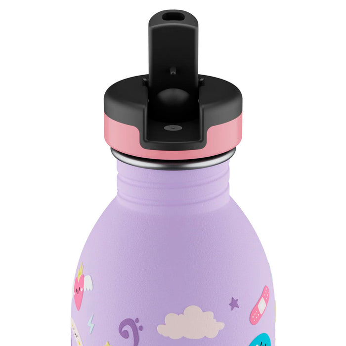 Botella de acero inoxidable 500 ml 24Bottles - Urban Music Friends 🎶🎸