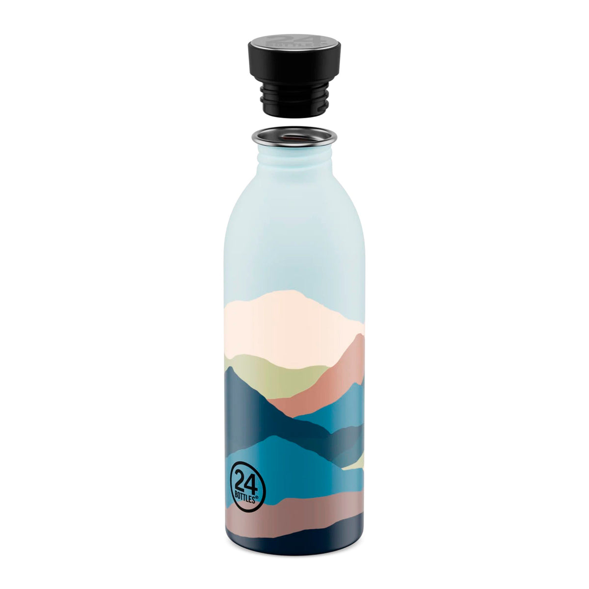 Botella de acero inoxidable 500 ml 24Bottles - Urban Mountains