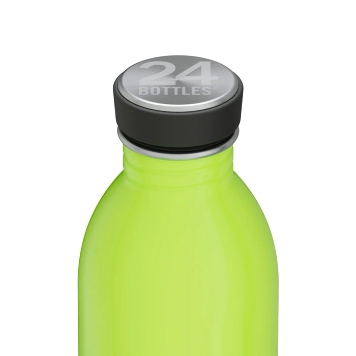 Botella de acero inoxidable 500 ml 24Bottles - Urban REactive Green/Yellow