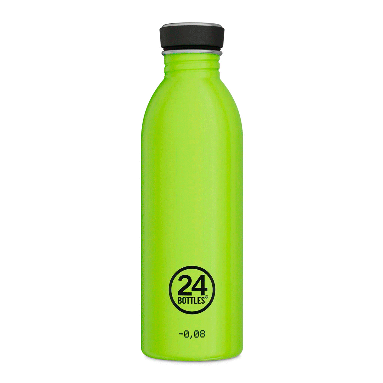 Botella de acero inoxidable 500 ml 24Bottles - Urban REactive Green/Yellow