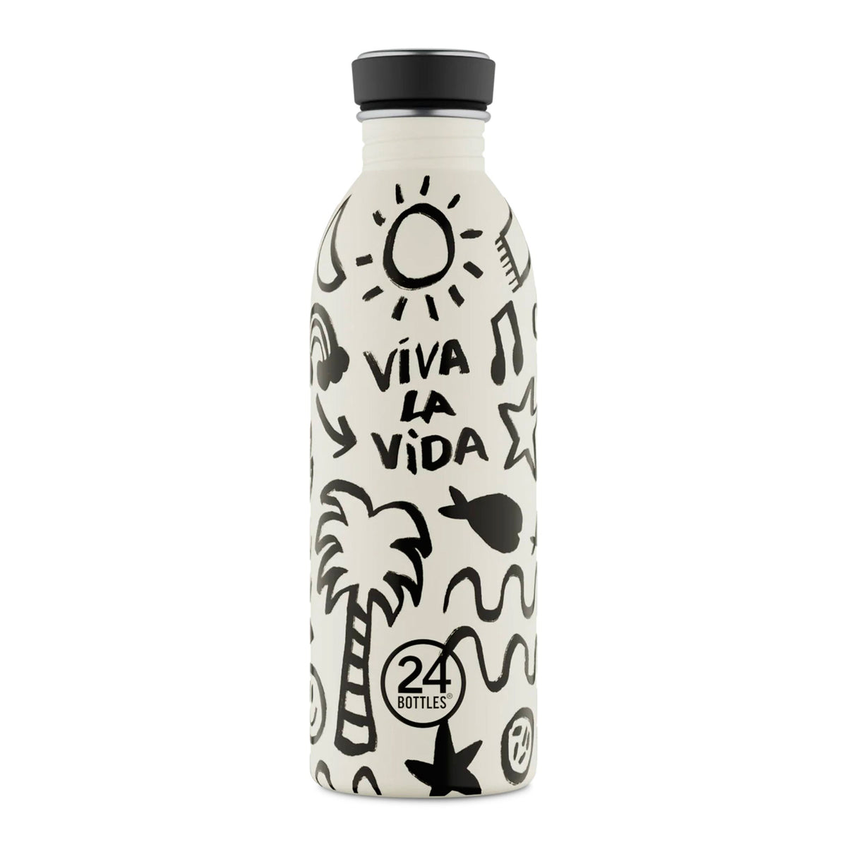 Botella de acero inoxidable 500 ml 24Bottles - Urban Viva La Vida