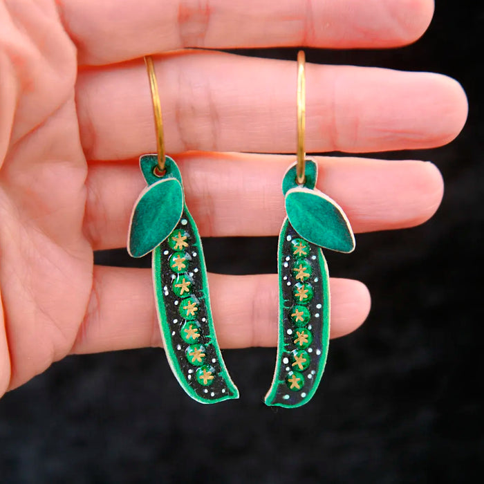 Pendientes Pura Garra - Vainas Guisantes Cósmicos