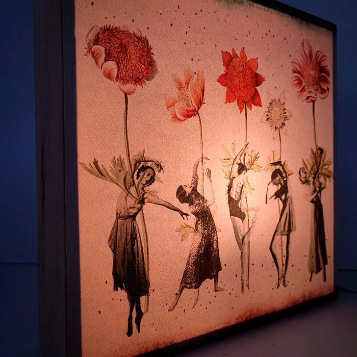 Caja de luz - "Vals de las flores" de El Lucernario