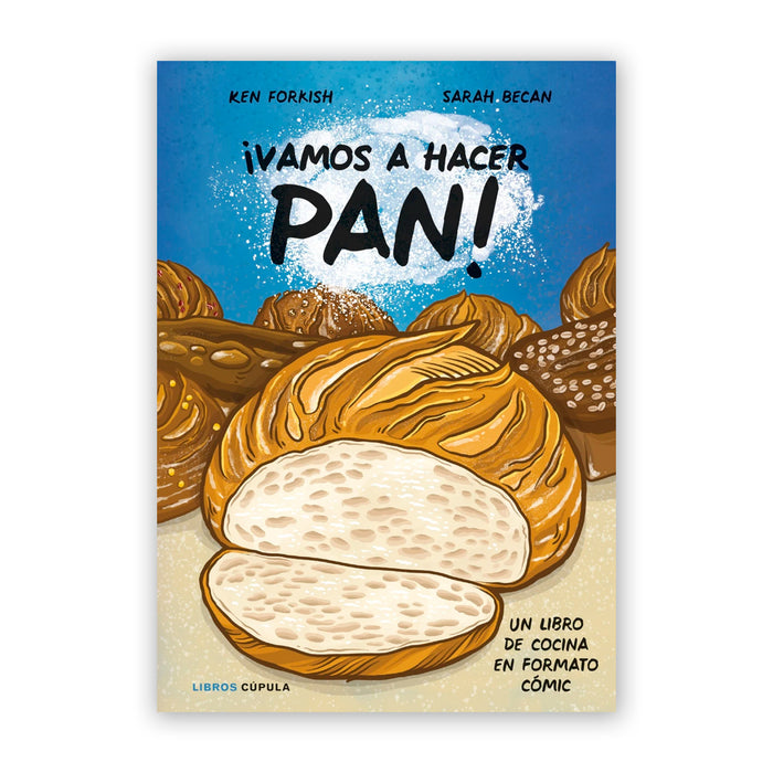 Libro - "¡Vamos a hacer pan!" de Ken Forskish y Sarah Becan