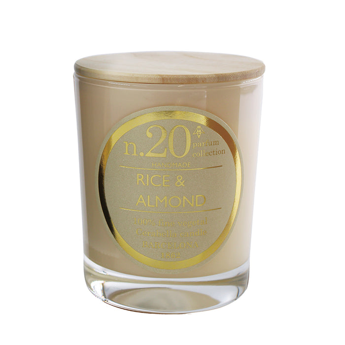 Vela vaso Cerabella - Nº20 Arroz y Almendra