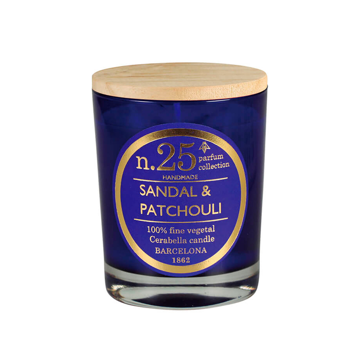 Vela vaso Cerabella - Nº25 Sándalo y patchuli