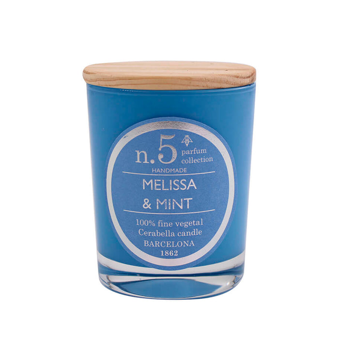 Vela vaso Cerabella - Nº05 Melisa y menta