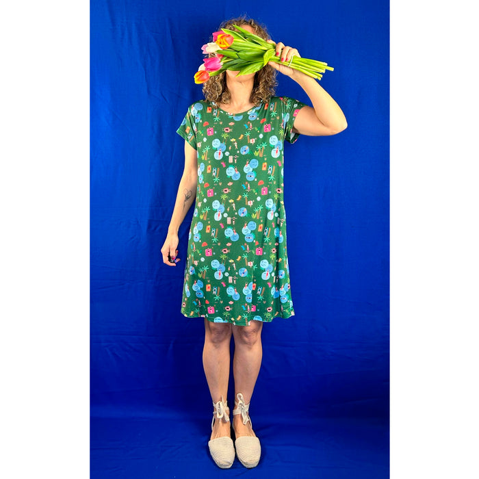 Vestido La Compiano - Florida Las Bañistas