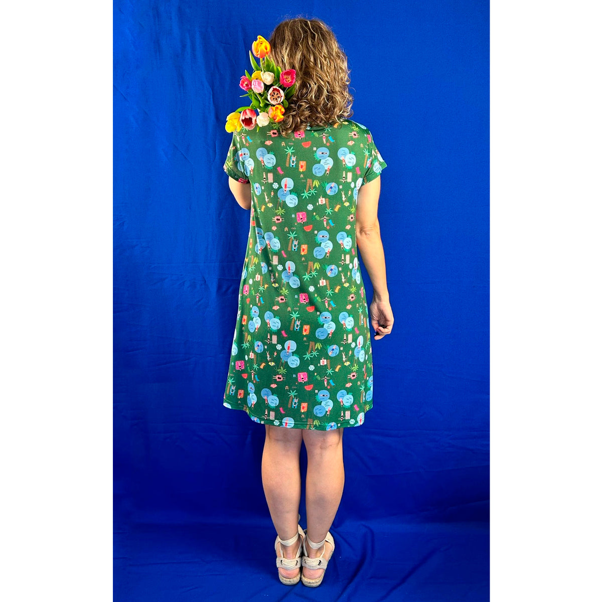 Vestido La Compiano - Florida Las Bañistas