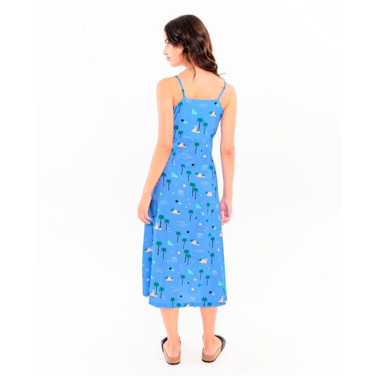 Vestido Béhulah - Ibias Azul Celeste