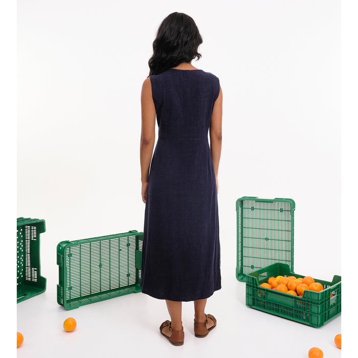 Vestido Béhulah - Melee Azul Marino