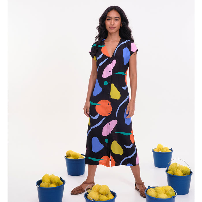 Vestido Béhulah - Musna Negro