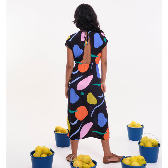 Vestido Béhulah - Musna Negro