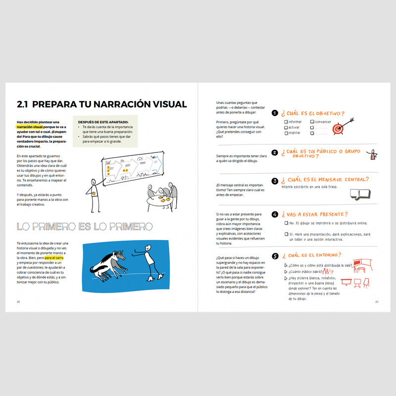 Libro - "Visual doing: Cómo aplicar el visual thinking en el día a día de tu trabajo" de Willemien Brand