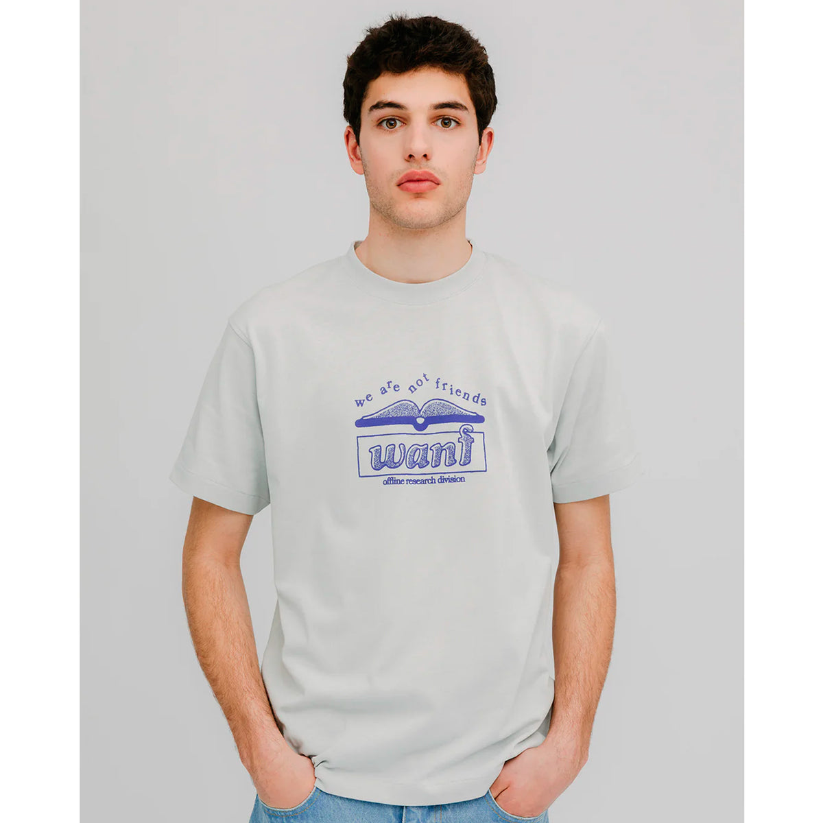 Camiseta We Are Not Friends - WANF Library 📖