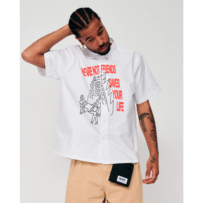 Camisa We Are Not Friends - WANF Saves Your Life