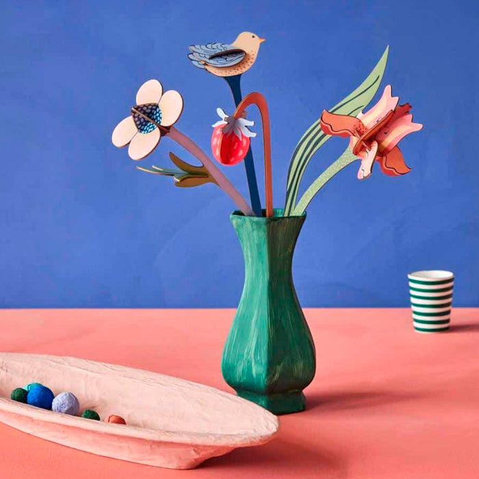 Escultura de papel - William Morris Bouquet