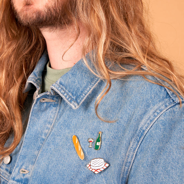 Set de Pines - Vino 🍷