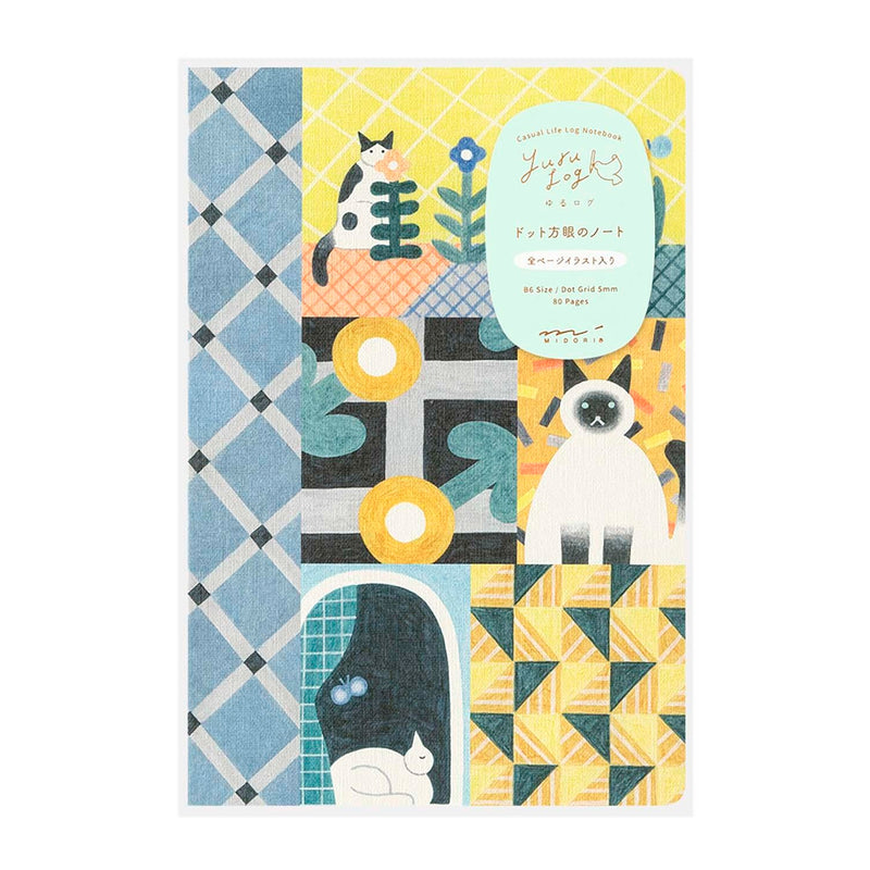 Libreta Midori - Yuru Log Cat 🐱