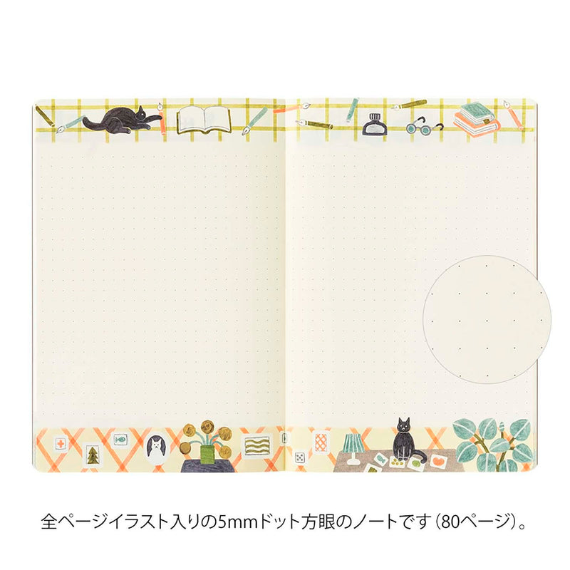 Libreta Midori - Yuru Log Cat 🐱