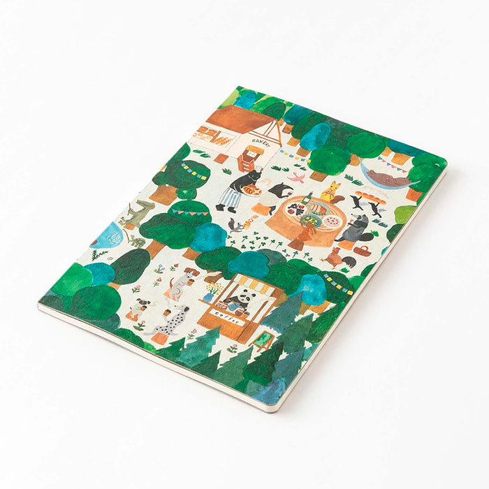 Libreta Midori - Yuru Log Forest Animal