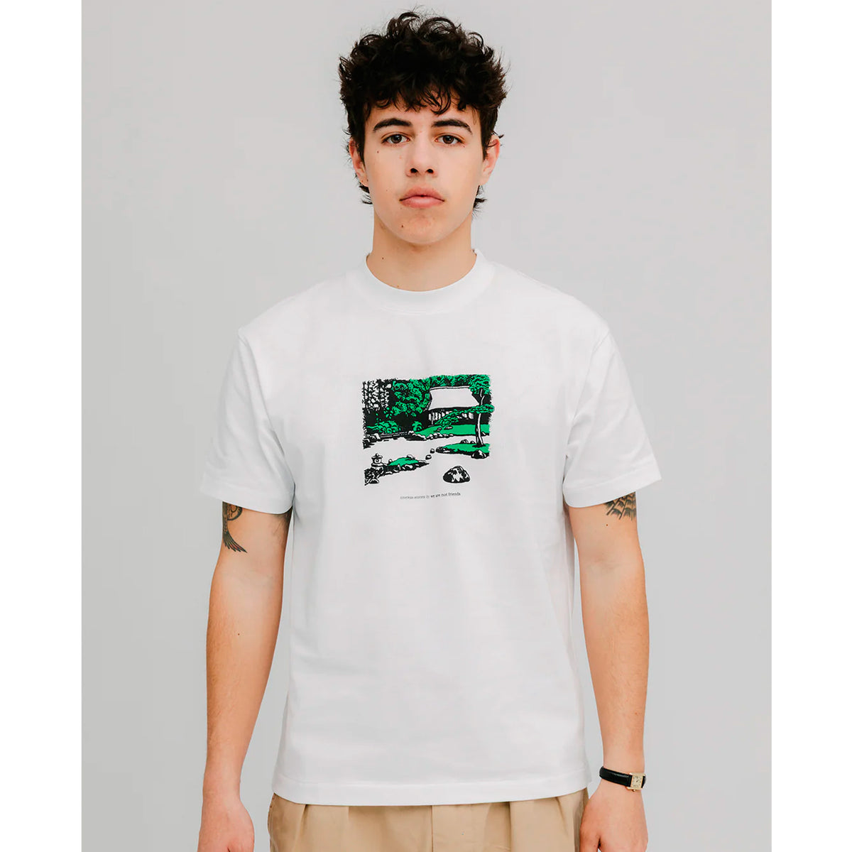 Camiseta We Are Not Friends - Zen Garden