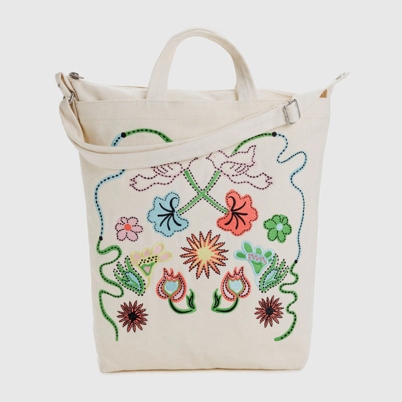 Duck Bag Baggu - Embroidered Birds